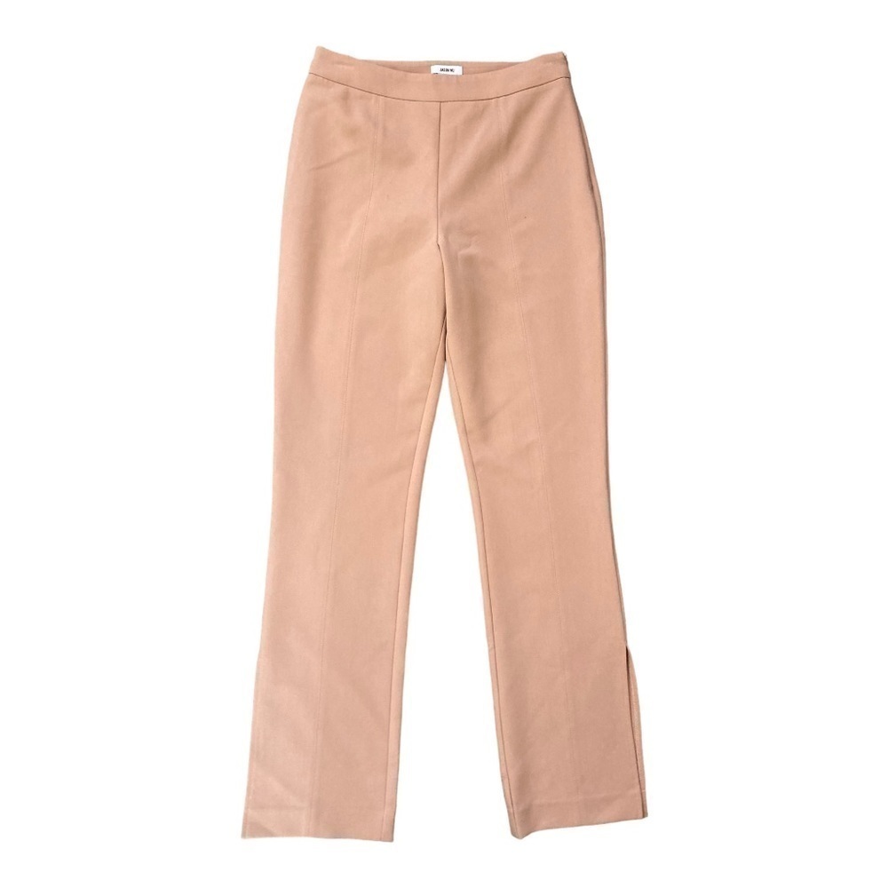 Jason Wu High Rise Slit Hem Trouser Pants NWOT in Caramel